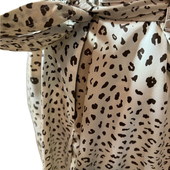 Belted Animal Print Pants by The Limited - Picture 7 of 12